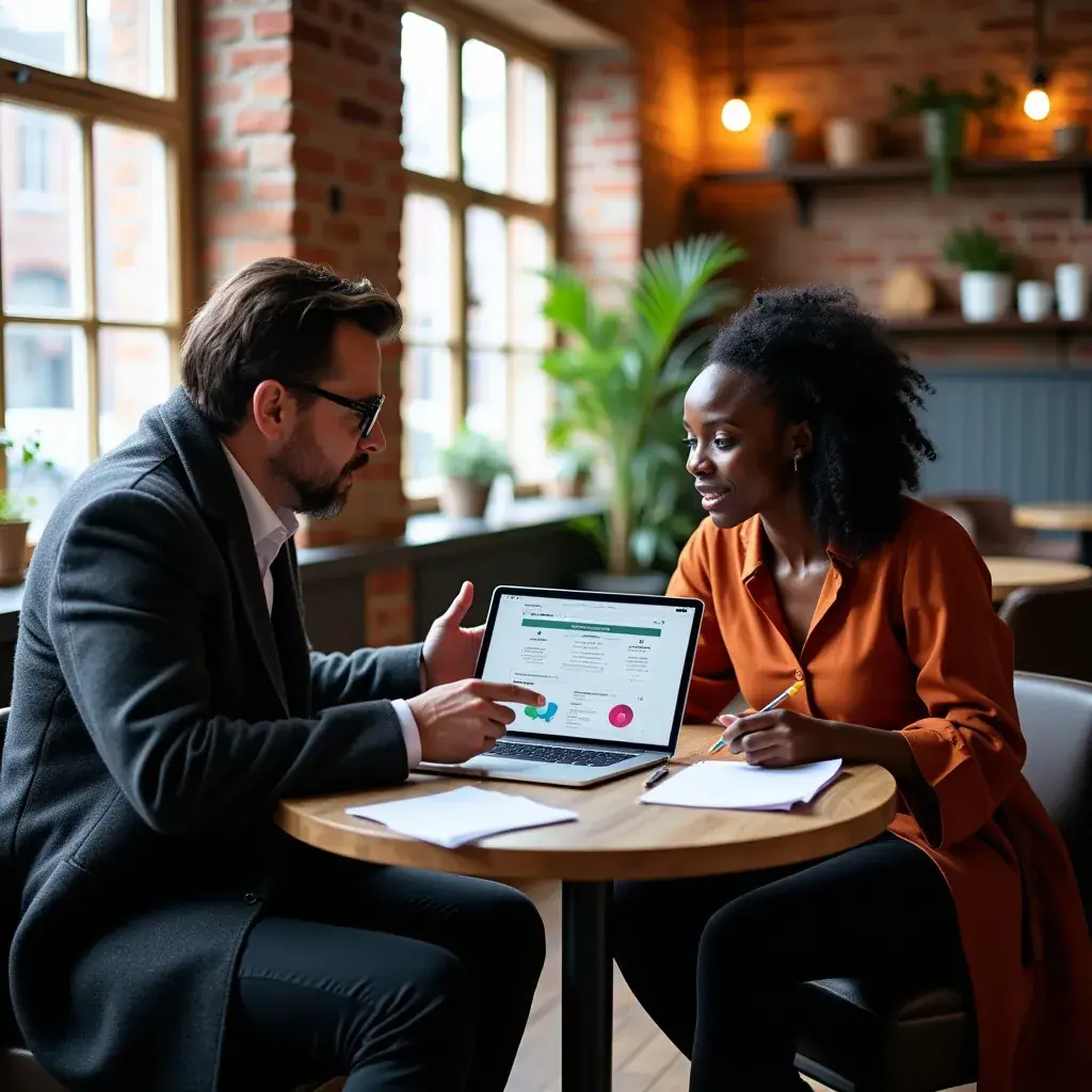 Creative team brainstorming